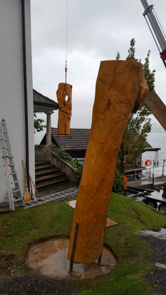 Abbau der Marien-Linde 2019 | © Beat Enz