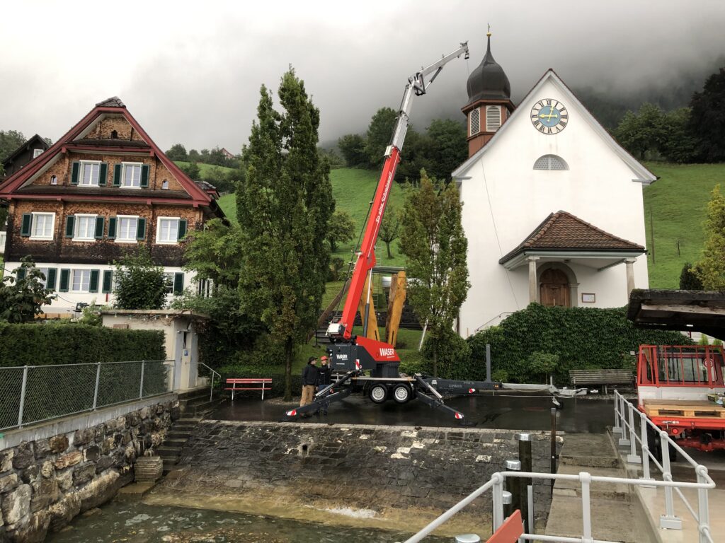 Abbau der Marien-Linde 2019 | © Beat Enz
