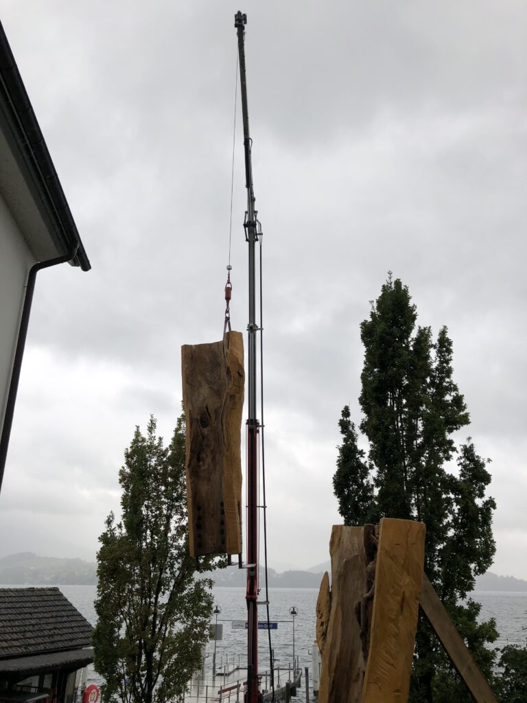 Abbau der Marien-Linde 2019 | © Beat Enz